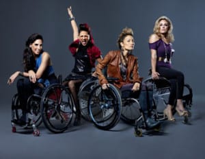 Mia, Auti, Angela et Tiphany