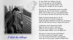 l'idiot du village - Michel Legras