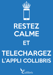 keep calm et téléchargez l'appli