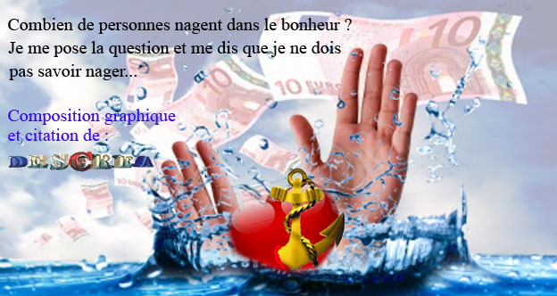 Combien de personnes nagent dans le bonheur