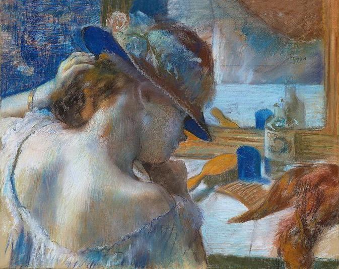 Edgar Degas, Devant le miroir 1889