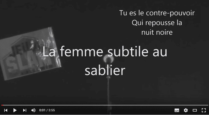 La femme subtile au sablier
