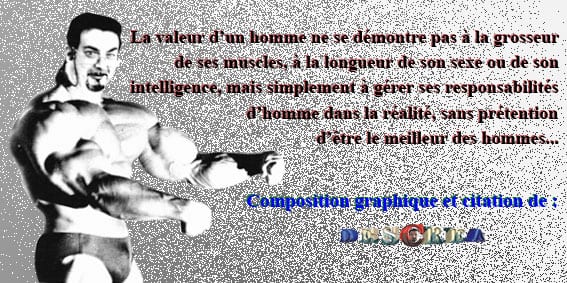 La valeur d'un homme