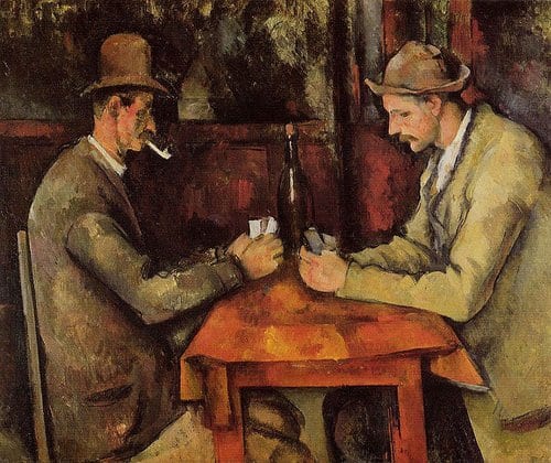 Les joueurs de cartes de Paul Cézanne