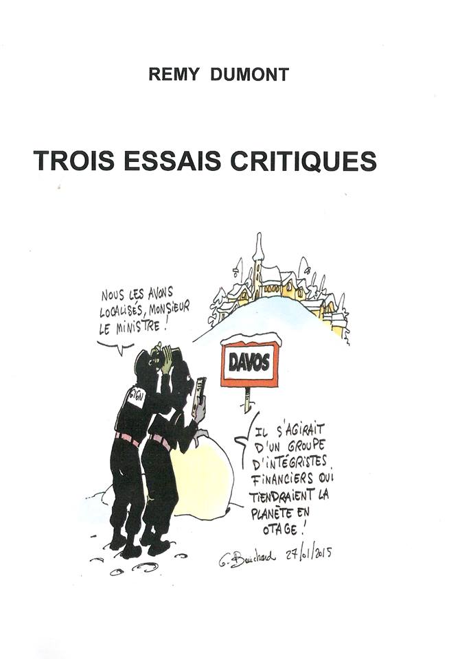 Trois essais critiques - Rémy Dumont