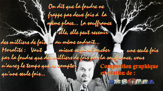 On dit que la foudre ne frappe pas 2 fois au même endroit