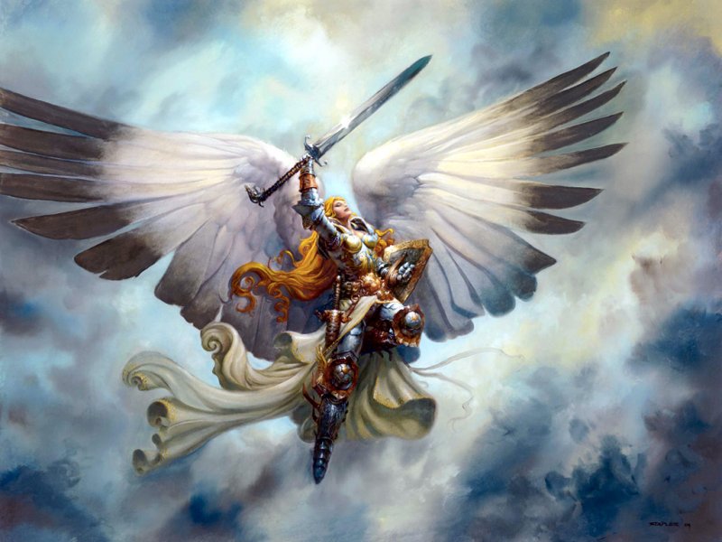 ange combattant