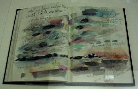 encre déversée