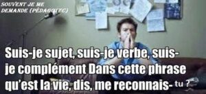 SOUVENT JE ME DEMANDE…