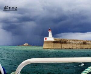 Poseidon sur les remparts de Saint-Malo