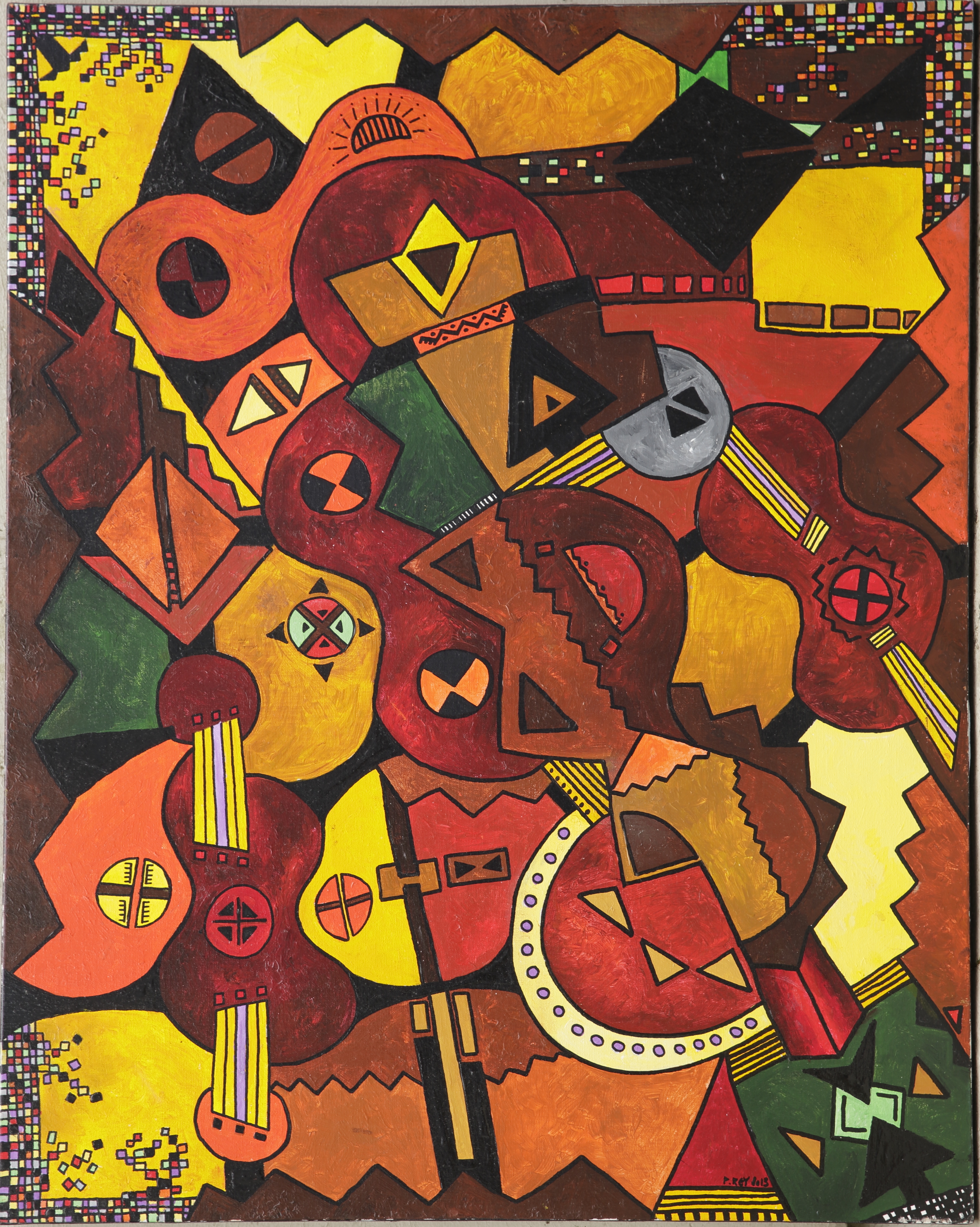 Dialecte du coeur - 92 X 73 - 2013.JPG